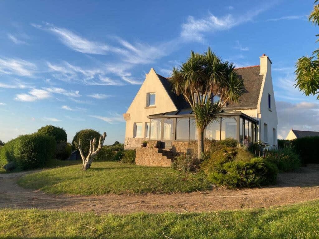 Kermartin - Maison De Famille Avec Vue Sur La Baie De Morlaix Plouézocʼh Buitenkant foto
