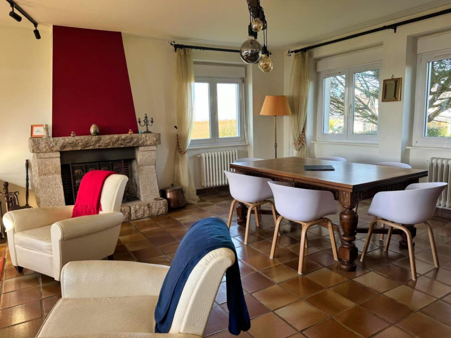Kermartin - Maison De Famille Avec Vue Sur La Baie De Morlaix Plouézocʼh Buitenkant foto
