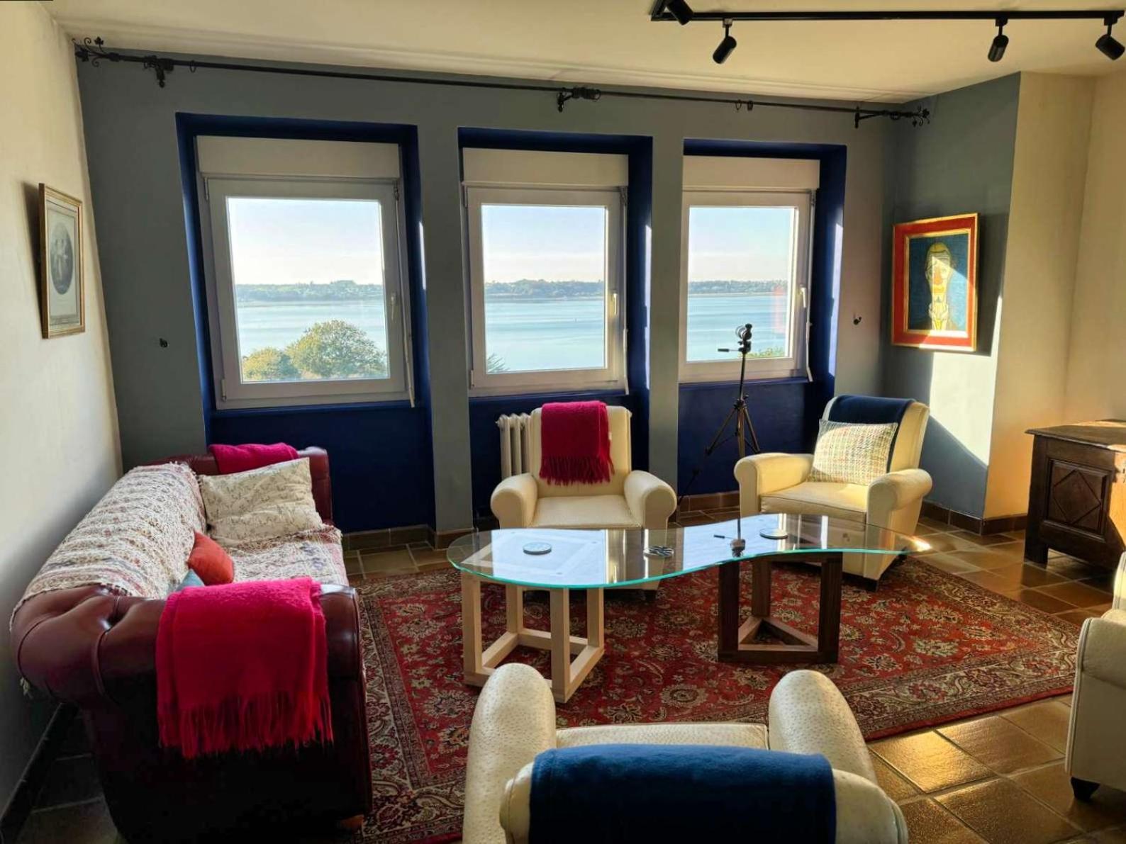 Kermartin - Maison De Famille Avec Vue Sur La Baie De Morlaix Plouézocʼh Buitenkant foto